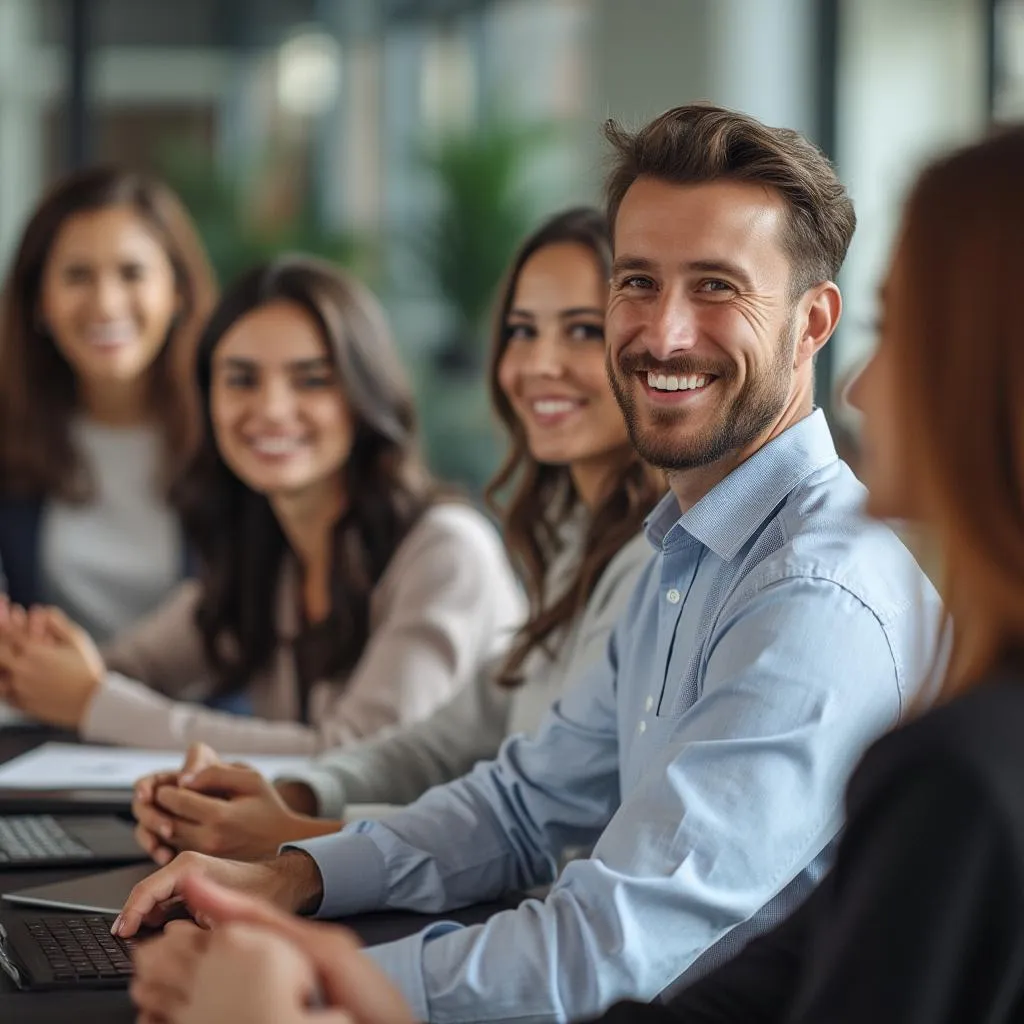 Equipo de ConsultoríaPro en una reunión